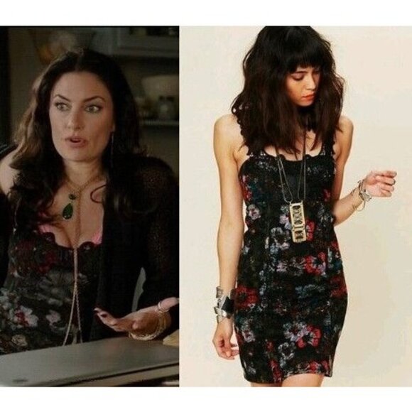 Free People Dresses & Skirts - Free People As Seen On TV Knockout Dress Black Size M Witches Of East End Boho